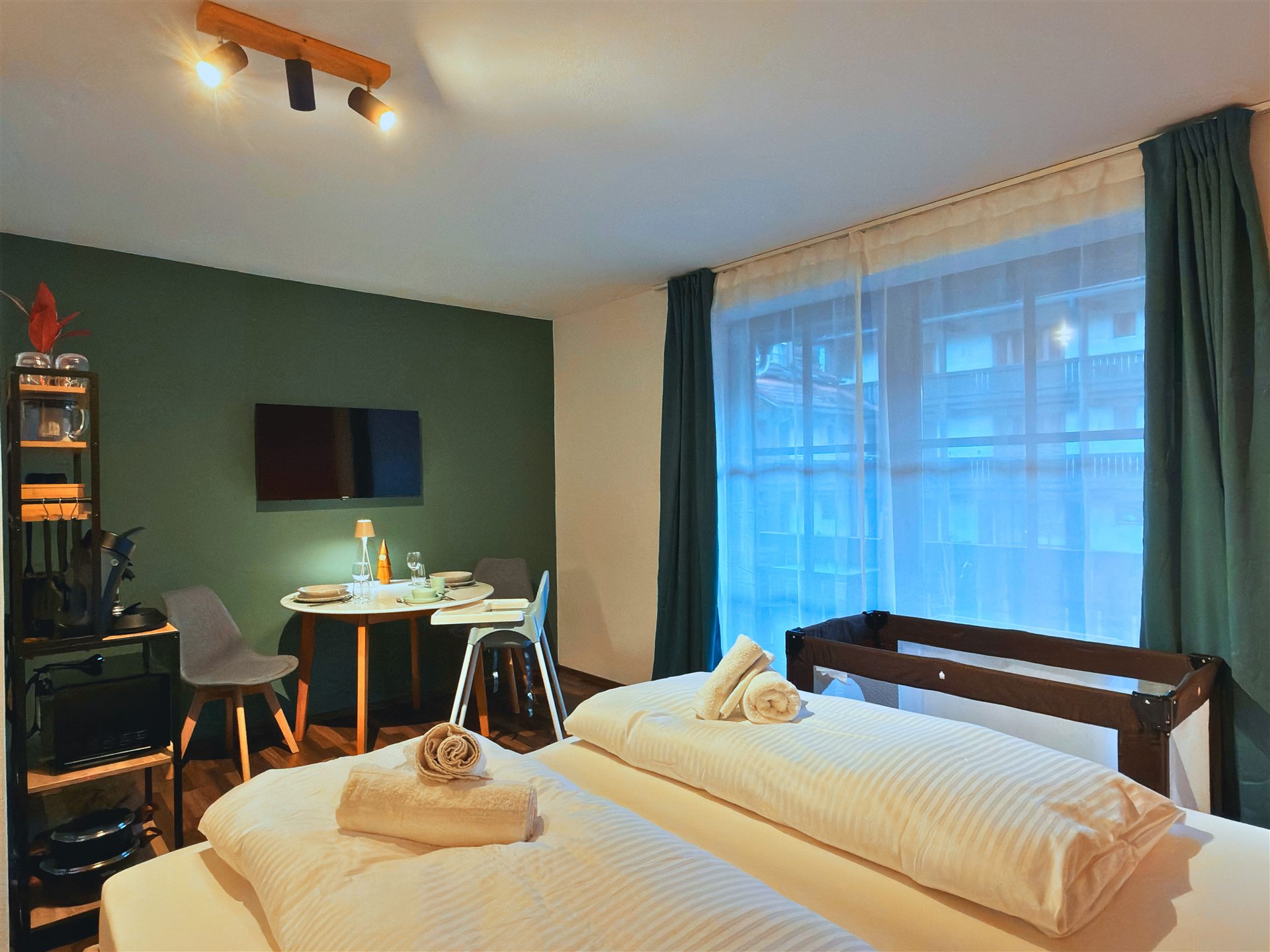 Schlafzimmer Ahornweg Apartment 385